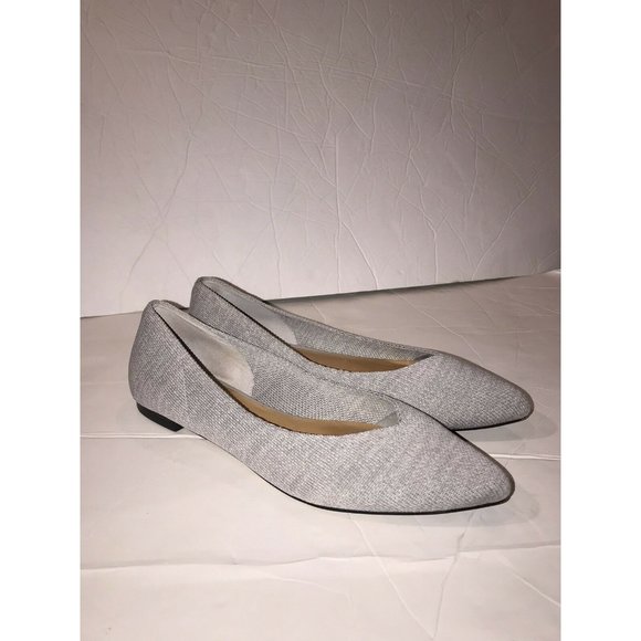 CC Corso Como Julia Knit Pointed Toe Flat Shoes Womens Size 8.5 Gray - Picture 4 of 11